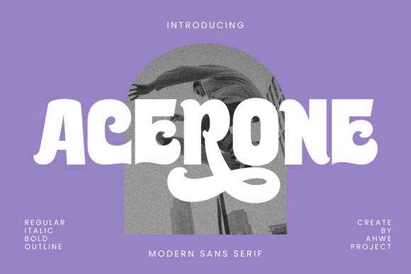 Acerone: The Sans-Serif Display Typeface Redefining Modern Brand Identity