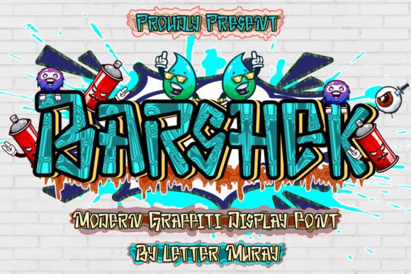 Barshek: A Practical Guide to Using This Graffiti Display Font