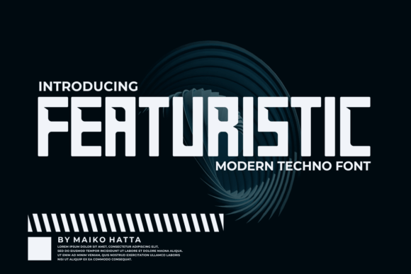 Featuristic Font: A Practical Evaluation for Branding and Display Design
