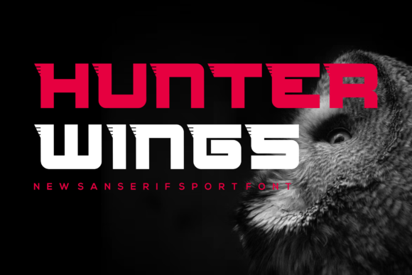 Hunterwings: Elevating Brand Identity with Bold, Authentic Typography