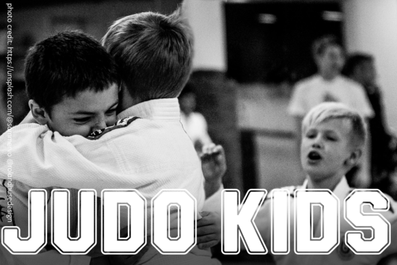 Judo Kids: Elevating Your Sports-Themed Designs with Bold Typography