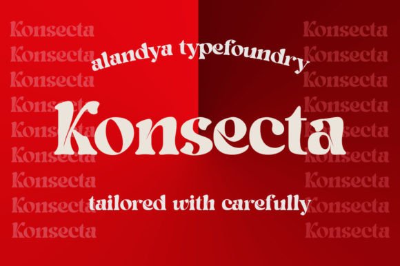 Konsecta: Elevating Your Design with Bold Serif Typography