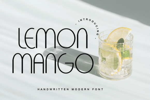 Lemon Mango: Evaluating a Bold Display Font for Modern Design