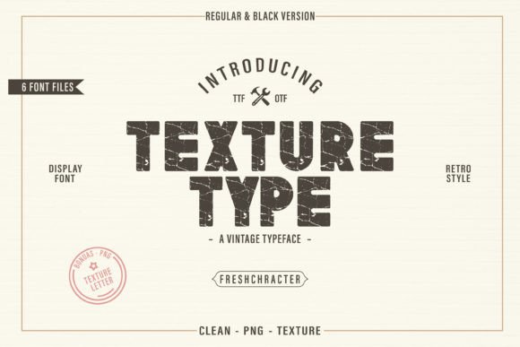 Mastering Visual Impact with Texture Type: A Guide to Vintage Grunge Typography