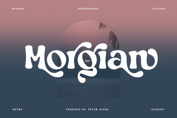 Morgian: Elevating Brand Identity with Graceful Typography in the Digital Age