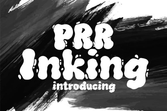 Prr Inking: A Playful Font for Bold Designs