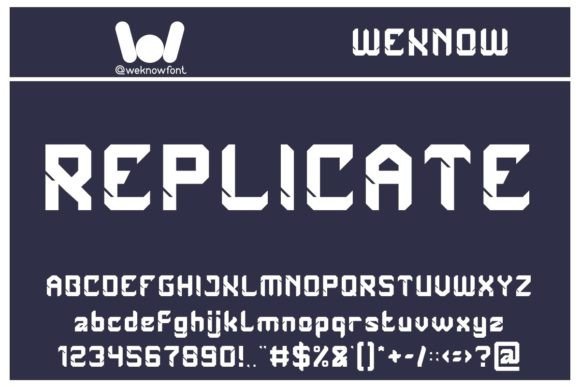 Replicate: Defining the Future of Techno Typography in Modern Design