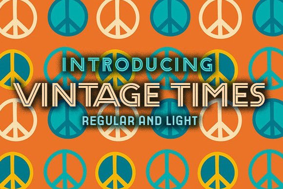 Vintage Times: Retro Typography
